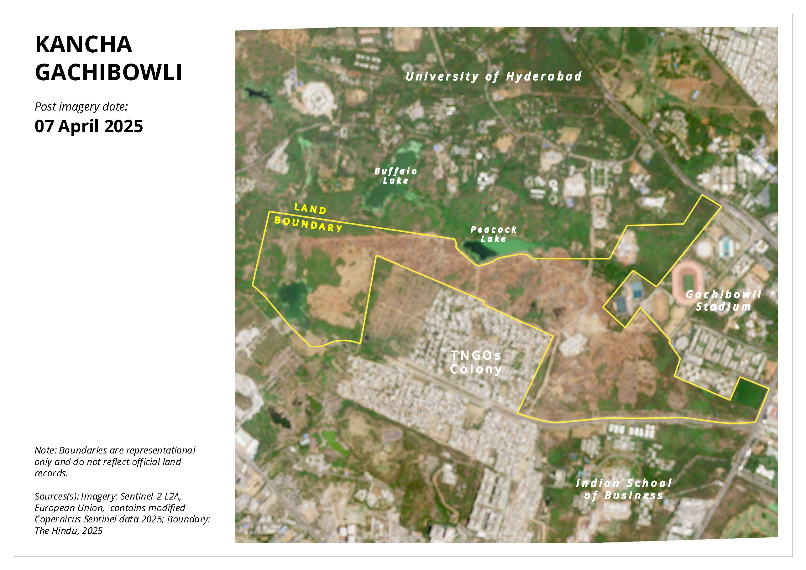 Post-Imagery Kancha Gachibowli
